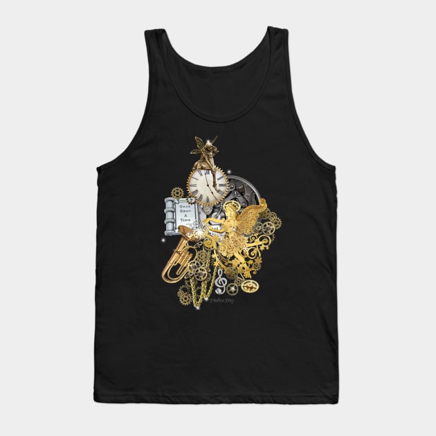 Once upon a time Tank Top by Just Kidding by Nadine May